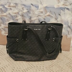 Michael Kors Dark Gray Signature Tote